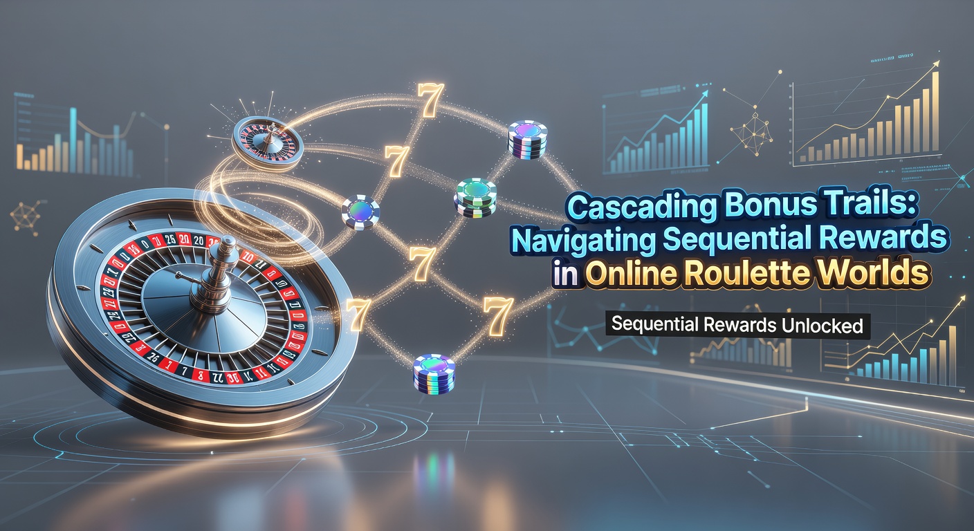 Vibrant digital roulette wheel with glowing bonus trails cascading across the screen, illustrating sequential reward paths in online play