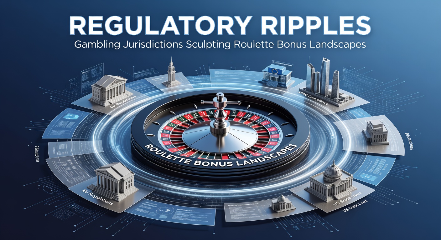 Global map highlighting key gambling jurisdictions and their influence on online roulette bonus structures