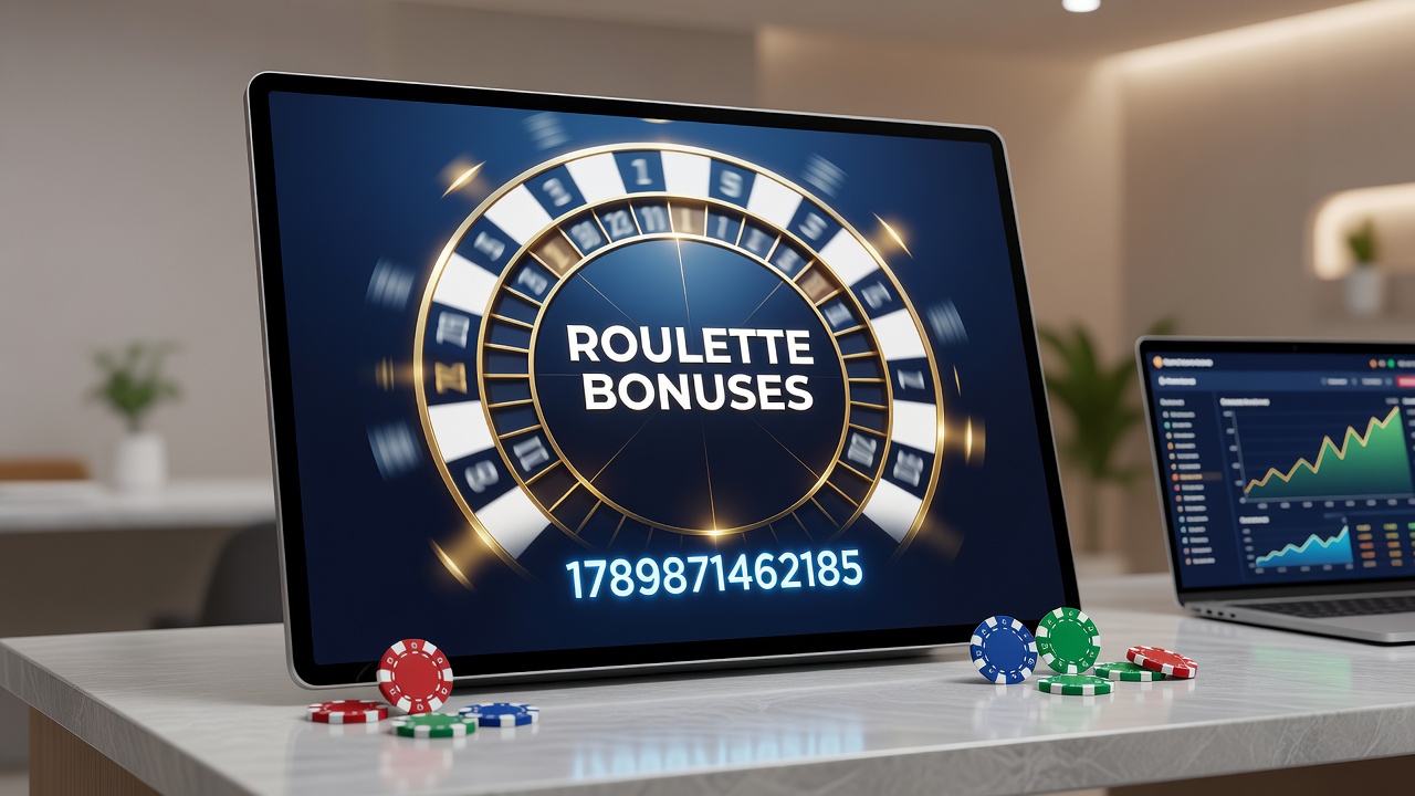 Mobile screen displaying roulette game interface with active bonus notification